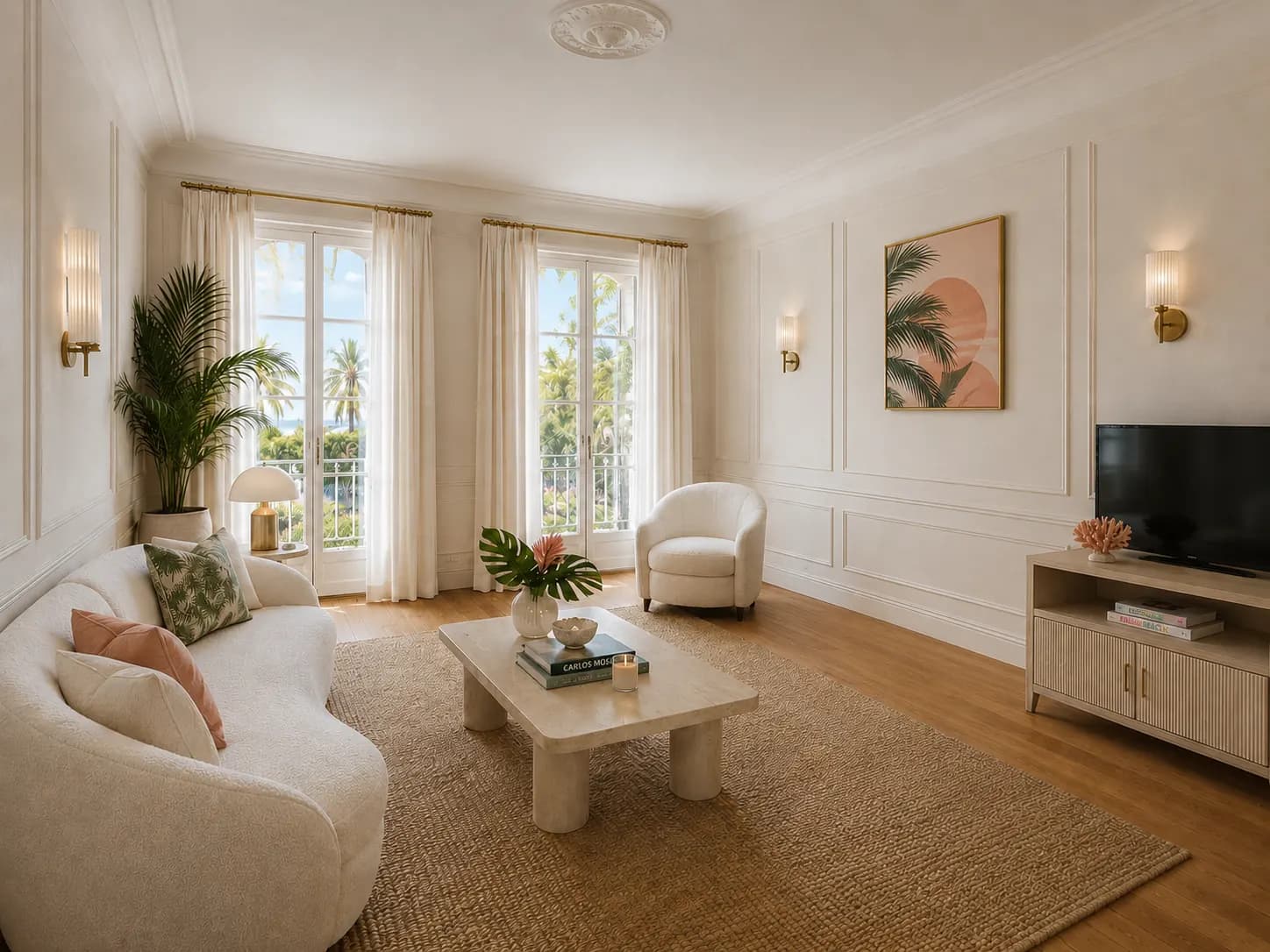 Living Room Transformation after