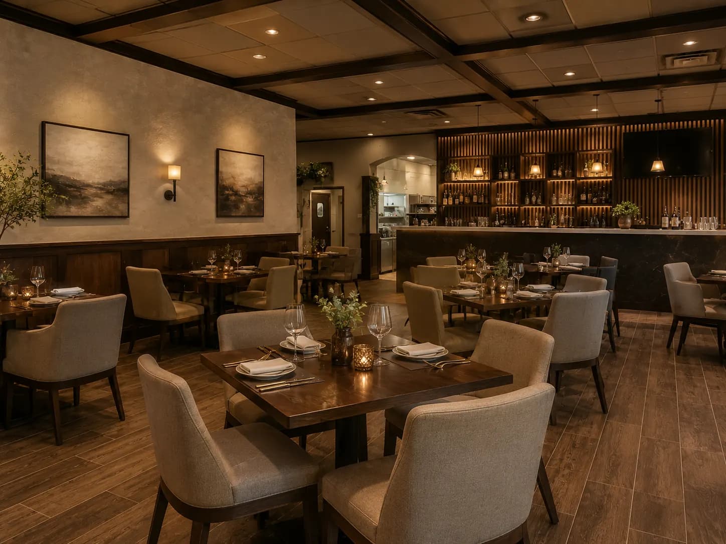 Restaurant Transformation after