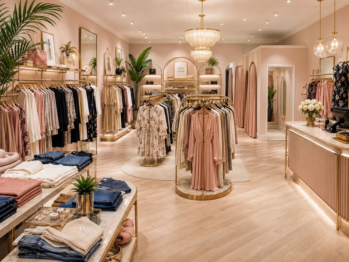 Clothing Store Transformation after